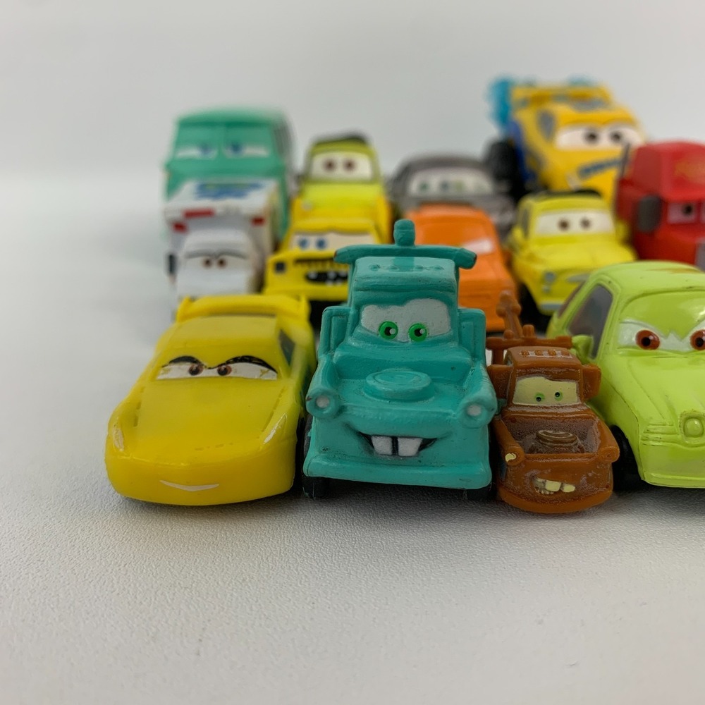 Mattel Disney Pixar Plastic Cars Toy Lot Fillmore Mater Sally Mack Cruz Rami - Picture 13 of 14